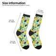 thumbnail image 2 of Naloa Avocado Kids Socks Unisex Kids and Toddlers' Crew Socks, ,1 Pairs, 2 of 5