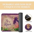 thumbnail image 4 of He is Risen Door Mat 30 X 17 Inch Easter Egg Floral Doormat Indoor Outdoor Entrance Floor Rug Non Slip Spring Easter Decor Low Profile Welcome Mats, 4 of 6