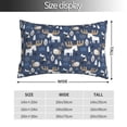 thumbnail image 2 of Kdxio Cotton Pillow Cases 20"x30" Pillowcases,Soft and Breathable Bedroom Pillow Cases-Forest Elk, 2 of 8