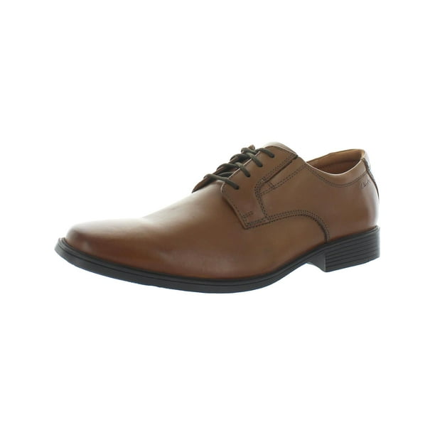 clarks tilden plain toe oxford