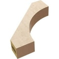 thumbnail image 6 of Ekena Millwork 3"W x 14"D x 14"H Westlake Rough Cedar Woodgrain TimberThane Knee Brace, Primed, 6 of 6