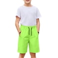 thumbnail image 6 of XXWXYD Unisex Kids Ice Shorts Lightweight Elastic Multicolor Sports Shorts Fashion Loose Fit Active Quick Dry Shorts Wicking Gym Running Shorts, 6 of 8