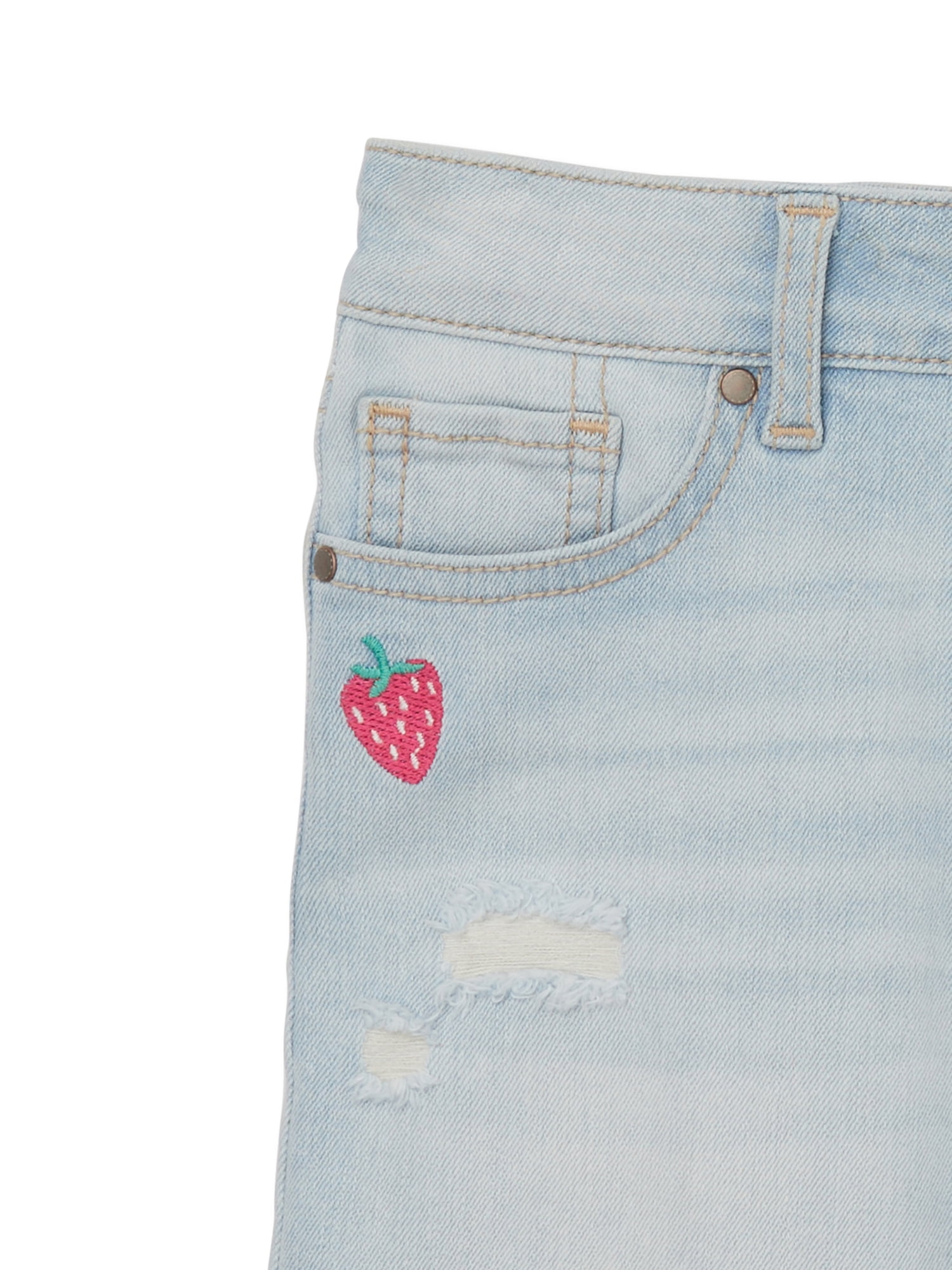 【WONDER WONDER】25SS★ [MADE] [Basic] Bermuda L Denim PT Western Wonders Mid Waist Denim Jeans - Blue Thunder | One