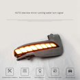 thumbnail image 5 of Luz intermitente LED dinámica para espejo retrovisor lateral para Fortuner 2016+, color amarillo ahumado y negro, 5 of 5