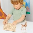 thumbnail image 1 of DPTALR Wooden Three-dimensional Puzzle Educational Children's DIY Puzzle, 1 of 4