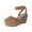 Brown, variant on OAVQHLG3B Wedge Sandals for Women Women's Suede Casual Elastic Band Platform Straw Woven Wedge Single Sandals Shoes