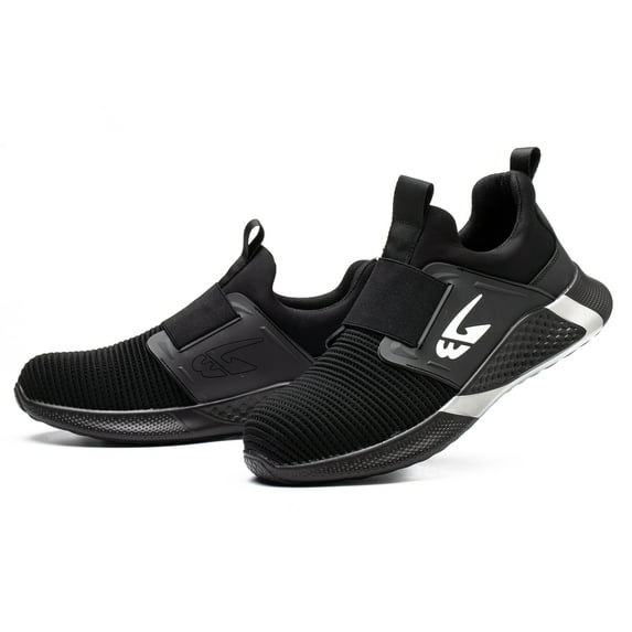Steel Toe Work Shoes for Men Women Lightweight Industrial Sneakers Anti-Pierce Construction Safety Shoes Water Resistant Non Slip Sports Shoes