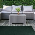 thumbnail image 3 of Furnishmyplace Modern Indoor/Outdoor Commercial Solid Dark Green Color, Area Rugs 2' Round, 3 of 12