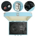 thumbnail image 4 of Retro Record Player, Suitcase 33/45/78 RPM Record Player, For Music Playing Built-in Stereo Speaker Vinyl Records Support 7/10/12 Inch, 4 of 8