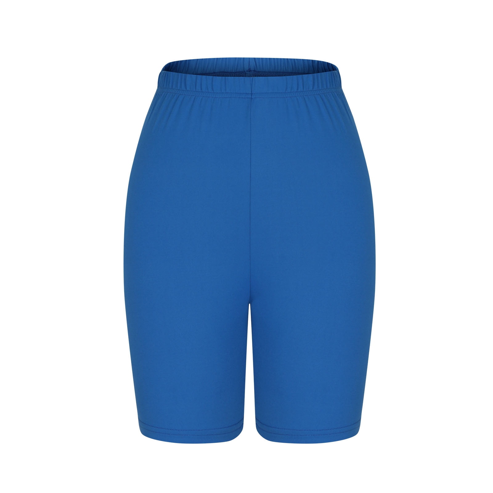 Fitness Clothing TheMogan S 3X Mid Thigh Stretch Cotton High Waist