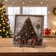 thumbnail image 4 of 3D Christmas Fabric Poke Art Kit,3D Christmas Embroidery Kit 20x20cm,Complete Hand Sewing Craft Supplies for Adults & Beginners,Handmade Artwork for Indoor Wall Christmas Home Decoration(B), 4 of 8
