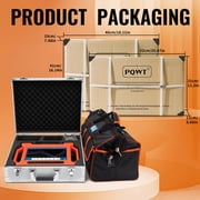 PQWT Underground Water Detector, Up to 10498ft (3200m) Professional Water Well Finder Detector, Large Touchscreen Auto Mapping Well Detector with Carry Case