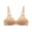 Beige, variant on Audhol Comfortable Bras for Women High Support Bras for Women Adjustable Strap Full Coverage Up Bras Comfortable No Underwire Wireless Bras Everyday Bras for Women Blue 36