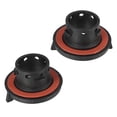 thumbnail image 1 of 2 Piezas H13 LED Coche Faro Adaptador Base Bombilla Enchufes Soporte Negro, 1 of 1