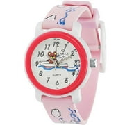 Geneva Platinum Girls' Silicone Bear Wat