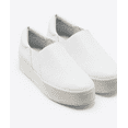 thumbnail image 2 of Vince Warren Plateforme Slip-on (9, Plâtre), 2 of 4