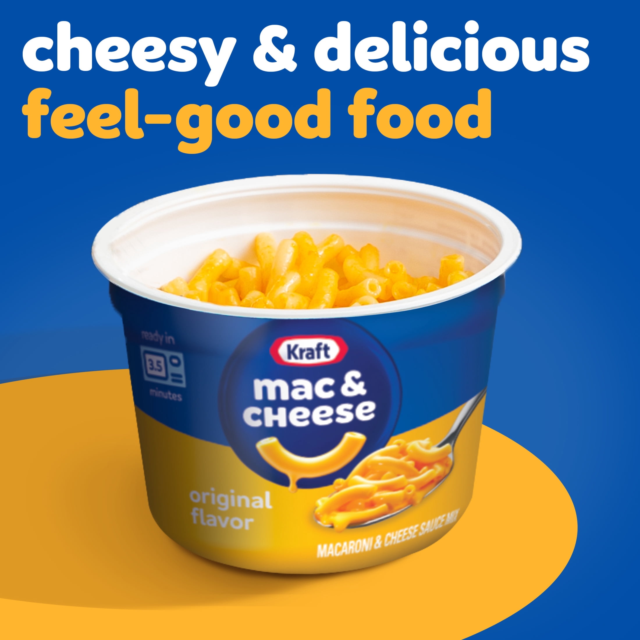 Kraft Original Flavor Mac & Cheese, 30 Count Box, 2.05 oz Cups