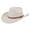 Beige, variant on Cowboy Hat for Women and Men Felt Wide Brim Classic Outdoor Fedora Hats Western Cowboy Cowgirl Hats with Belt Buckle
