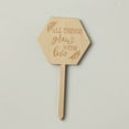 thumbnail image 4 of Divertidas etiquetas de madera para estacas de plantas, gracias por ayudarme a crecer, marcador de plantas, letrero para semillas, flores, jardín en maceta (4 piezas), 4 of 5