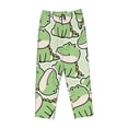 thumbnail image 4 of Kll Womens Cute Crocodile Print Pajama Pants Soft Pajama Bottoms For Women Cozy Lounge Pants, 4 of 9