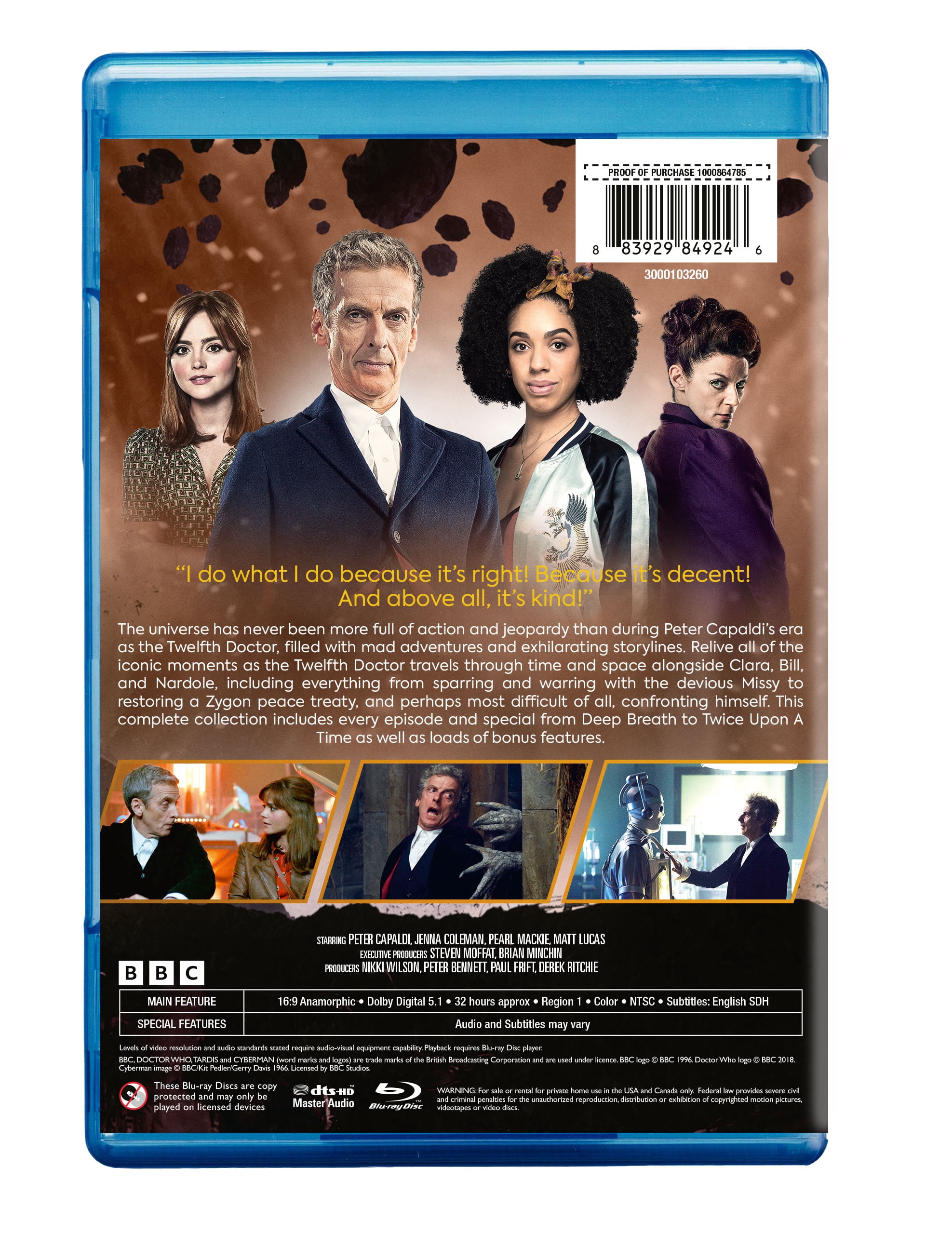 Doctor Who: The Complete Peter Capaldi Years (Blu-ray), Science Fiction, BBC