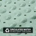 thumbnail image 3 of Alfombrillas de seguridad para baño y ducha YINENN, extra grandes, color verde claro, 3 of 7