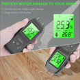 thumbnail image 3 of Wood Moisture Meter,handheld Digital Moisture Detector, Backlit Lcd Display,water Leak Detector, 3 of 5
