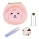thumbnail image 5 of Caja de almacenamiento de dientes de leche, regalo de cumpleaños, organizador de almacenamiento de dientes, caja para niños perro rosa, 5 of 9