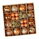 thumbnail image 4 of 36 bolas de Navidad, adornos navideños, bricolaje, recuerdos de fiesta, adornos de bolas colgantes para de Navidad para vacaciones de graduación naranja Macarena Bolas colgantes de árbol, 4 of 8