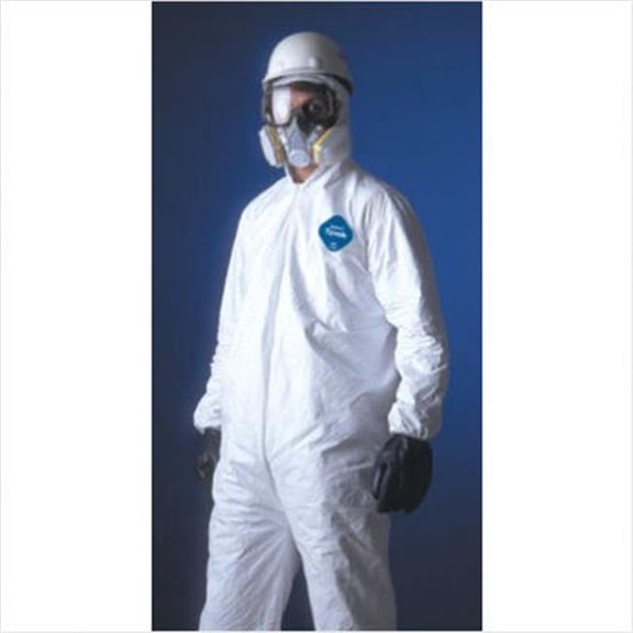 DuPont - TY122SWHXL002500 Tyvek 400 TY122S Disposable Protective Coverall Hood, Boots, XL 25PACK White