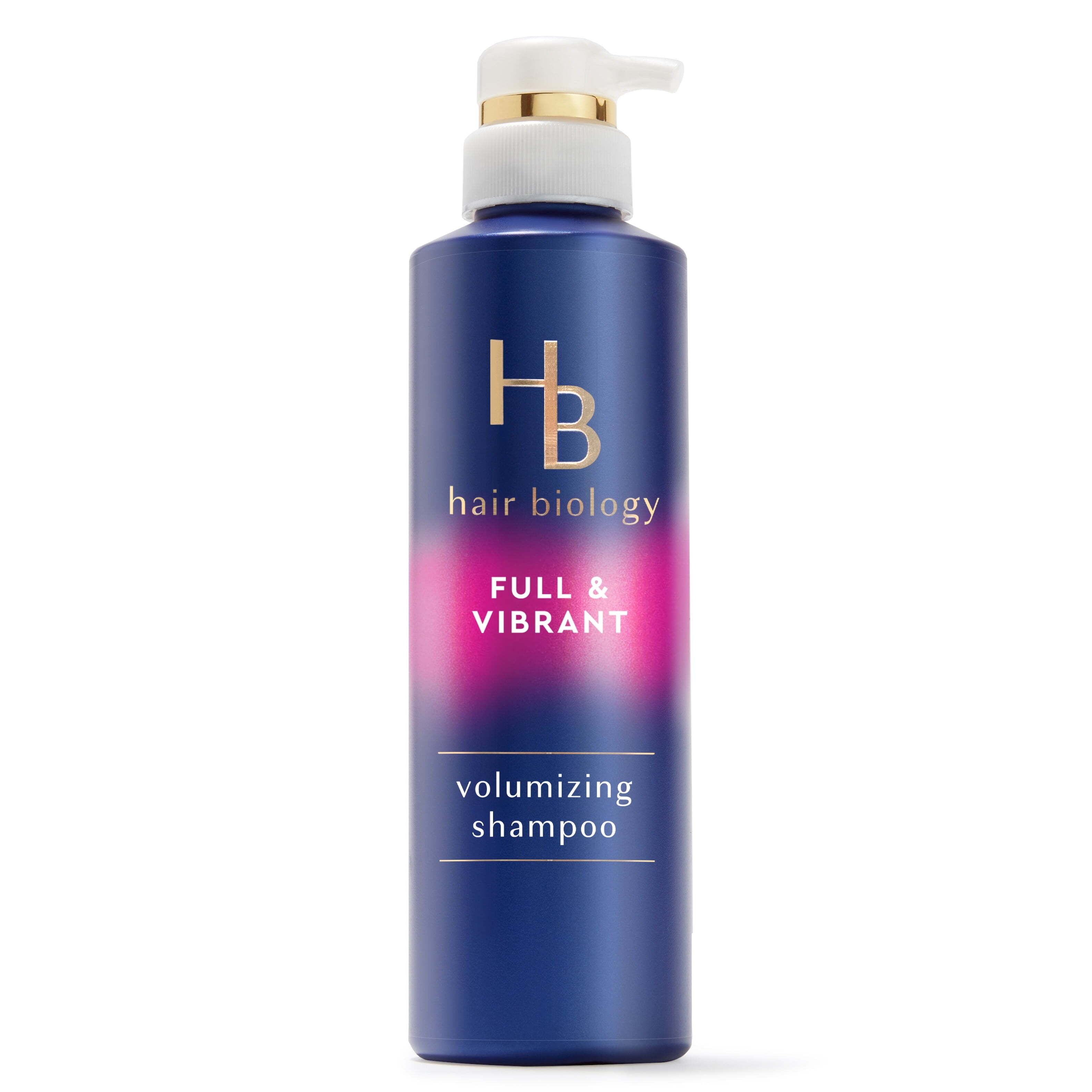 Hair Biology Full and Vibrant Volumizing Shampoo for Fine, Thin, Flat Hair, 12.8 fl oz