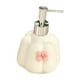 thumbnail image 4 of Dispensador de jabón líquido a presión, 400 ml, a prueba de fugas. Elegante dispensador de jabón líquido para manos y cuerpo. Blanco, 4 of 9