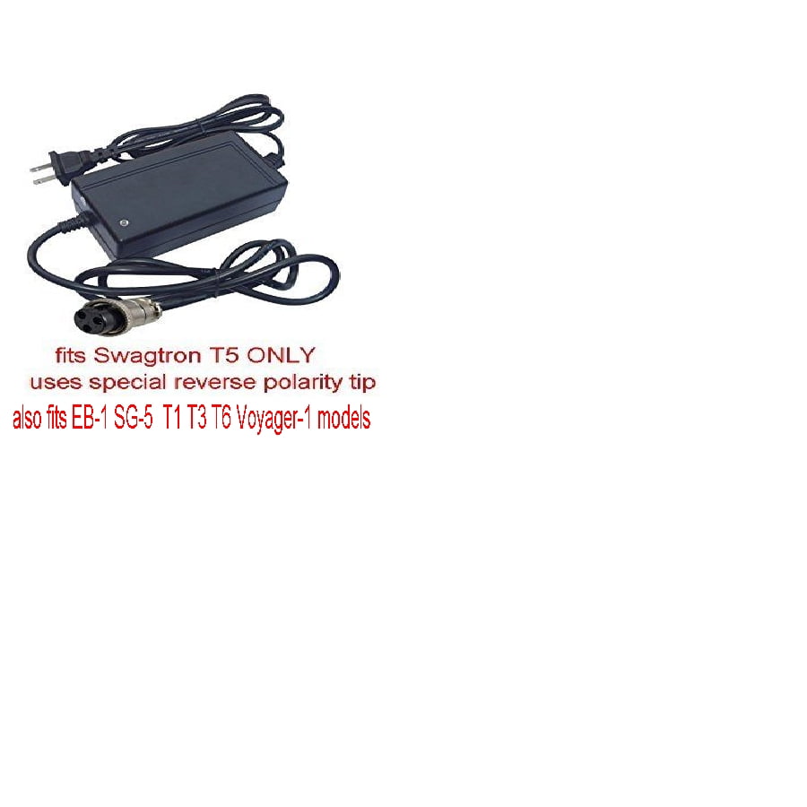 42V 3 prong Charger for Swagtron Model Board ONLY Hoverboard w Auto