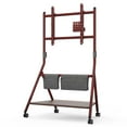 thumbnail image 3 of FITUEYES Mobile TV Stand for 55-78 Inch TV Roling Floor TV Cart, 3 of 3