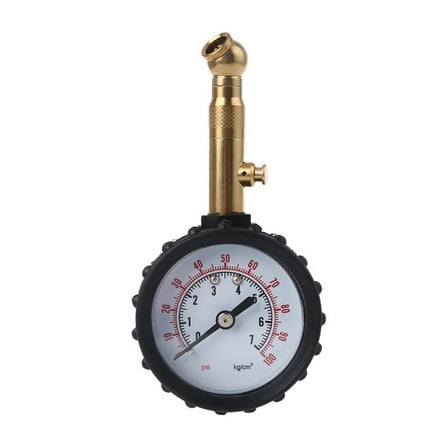 Air Pressure Tire Gauge Calibrated Tire Pressure Gauge With Rubber Hose ,Corrosion Resistance