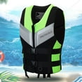 thumbnail image 6 of SUNHUFA Adults Jackets Neoprene Vest for Water Sports (Fluorescent Green M), 6 of 10