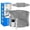 Gray, variant on BDUN Heating Pad for Back Pain Relief, Electric Heating Wrap for Period Cramps, Lower Back, Neck and Shoulders, 9 Heat Settings, 4 Timer Settings and Auto Shut-Off