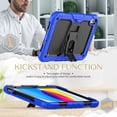 thumbnail image 2 of FJLBDE Case for iPad (A16) 11th Gen 2025/ iPad 10th Gen 10.9 Inch 2022, Rugged Shockproof Tablet Cases Cover with Kickstand Shoulder Strap, Blue, 2 of 7