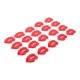 thumbnail image 3 of Parches autoadhesivos Bling Bling 20 piezas forma de labios bordados para ropa, 3 of 12