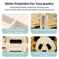 thumbnail image 3 of Panda Sunflower Travel Portable Square Bracelet Holder Organizer Box with Necklace Holder - Jewelry Organizer for Girls and Women, 3 of 6