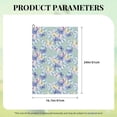 thumbnail image 4 of Easygdp Colorful Butterfly Golf Towel 24x16in for Men and Women with Carabiner Clip for Easy Attachment, 4 of 8