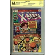 Uncanny X-Men #123 CBCS 5.5 Verfiied Signature Autographed by Jim Shooter Terry Austin