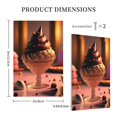 thumbnail image 3 of Balery Colorful Cake Ice Cream for Duplex Wall Plates Kit, Electrical Outlet Covers, Standard Size 1-Gang 5.0" x3.0", Electric Receptacle Plug Covers-Style V, 3 of 6