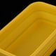 thumbnail image 5 of Fiambrera plegable de silicona plegable portátil Bento Bowl contenedor de alimentos 350ML 350ML amarillo Cola Tazón plegable de silicona, 5 of 8