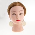 thumbnail image 3 of Geometric Dangle Ears Wooden Studs for, 3 of 9