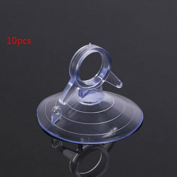 10PCS 4.5CM Rubber Clear Sucker PVC Suction Cup Hook Car Sunshade Suction Cup