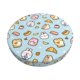 thumbnail image 1 of Disketp Rabbit Burger Coffee Funda Redonda para Taburete, Funda de Cojín para Silla de Bar Suave y Elástica-12 inch, 1 of 7