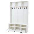 thumbnail image 4 of CozyNook Hall Tree with Storage Bench, Coat Rack with Shoe Shelf, Modern Entryway Organizer for Home Entry, Hallway, Mudroom Furnitur, 4 of 9