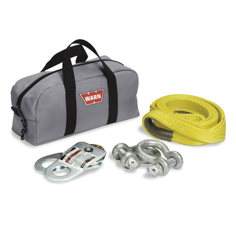 Warn 70792 Winch Rigging Kit; Incl. Snatch Block Rated At 7000 lbs.; 2