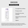 thumbnail image 3 of Lendan - Purple Shampoo - Violet Charge Shampoo - 300 ml - With Violet Pigments - Color Correcting - Neutralizes Yellow Tones - Deep Hair Hydration - Vegan, 3 of 7